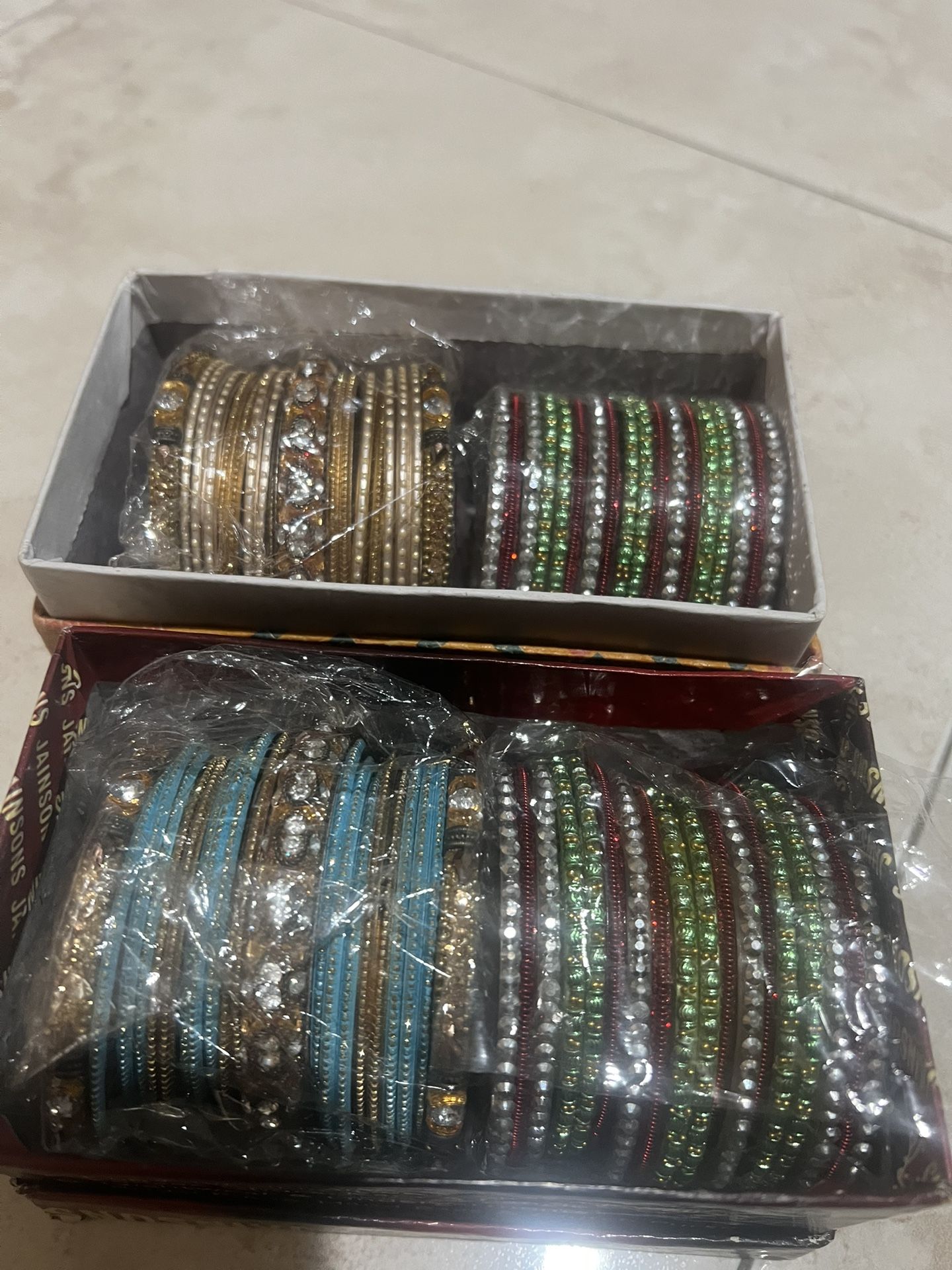 4 Different Color Sets Ig Bangles And Bracelets$5 Each