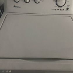 Amana white washer