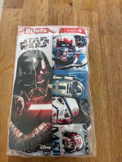 Size 4 Star Wars underwear