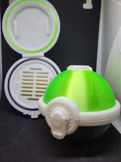 3d printed Arceus Pokeball Nintendo Switch Game Holder