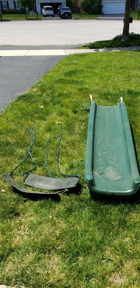 Slide and 2 Swings