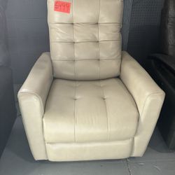 Beige Power reclining 