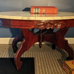 Antique Marble Table