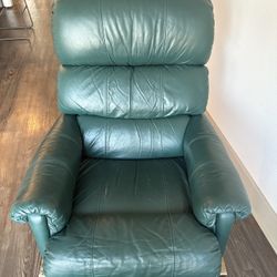 Leather Recliner Chair - Fire Sale