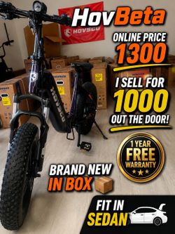 HOVSCO foldable ebike at discount 750W foldable electric bike with torque sensor