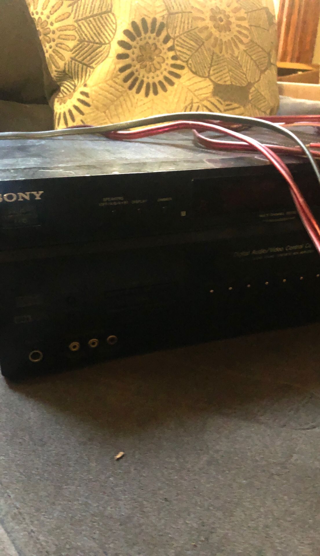 Amp Sony STR-DE598 6.1 Channel Surround Sound AM/FM Audio/Video Receiver