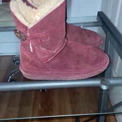 Bearpaw Snow boots Burgundy 11c