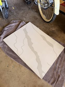 Quartz Slab With Edge