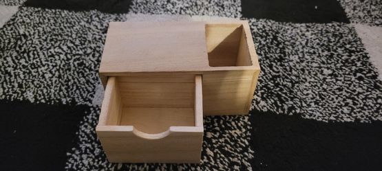 Pen Holder With Drawer