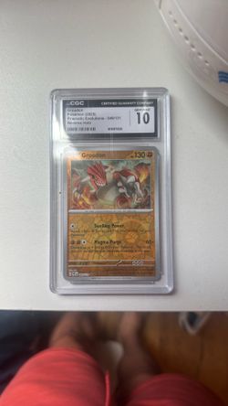 Groudon Pokémon card