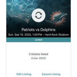 Patriots Vs Dolphins 