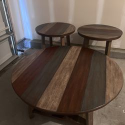 Coffee Table With End Tables