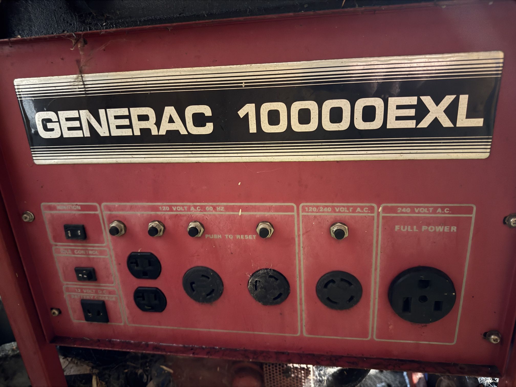 Generac 10000EXL Generator