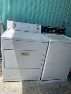 Washer and dryer