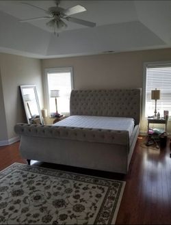 King size bed frame