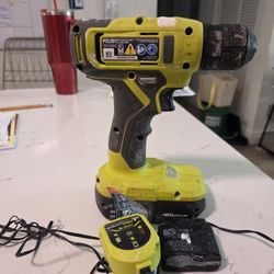 Ryobi Drill With Battery And Charger 