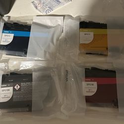 of Brother genuine sublimation ink cartridges designed for the SP-1 printer.