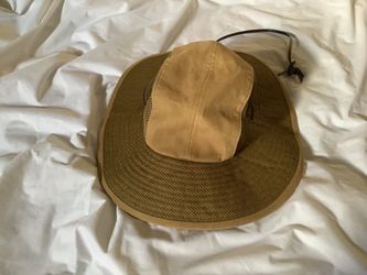 Duluth Trading Sun Safari Hat Olive Green Mesh Vent (Large)