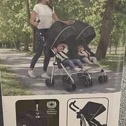 Jeep Double Stroller 