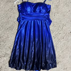 Royal Blue Short Dress Homecoming/Graduation