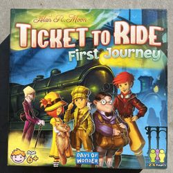 Ticket To Ride First Journey Board Game 