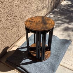 Set Of 4 Stackable Stools