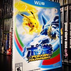 Pokken Tournament POKÉMON (Wii U, 2016) 