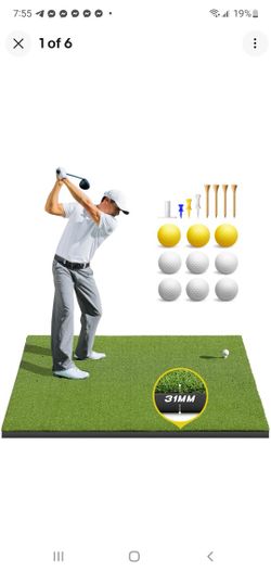 🔥 BRAND NEW Heavy-Duty Golf Hitting Mat – 5x4ft / 5x5ft Practice Turf
