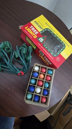 Vintage Christmas Lights