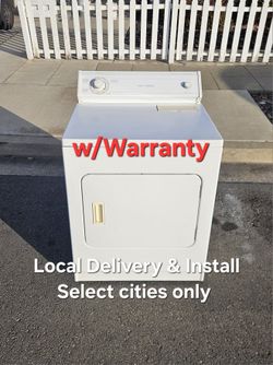 Clean Good Working Whirlpool Electric 220v Dryer 