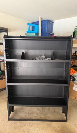 Heavy-Duty Adjustable Van Shelving Unit – 60” x 42” x 13”