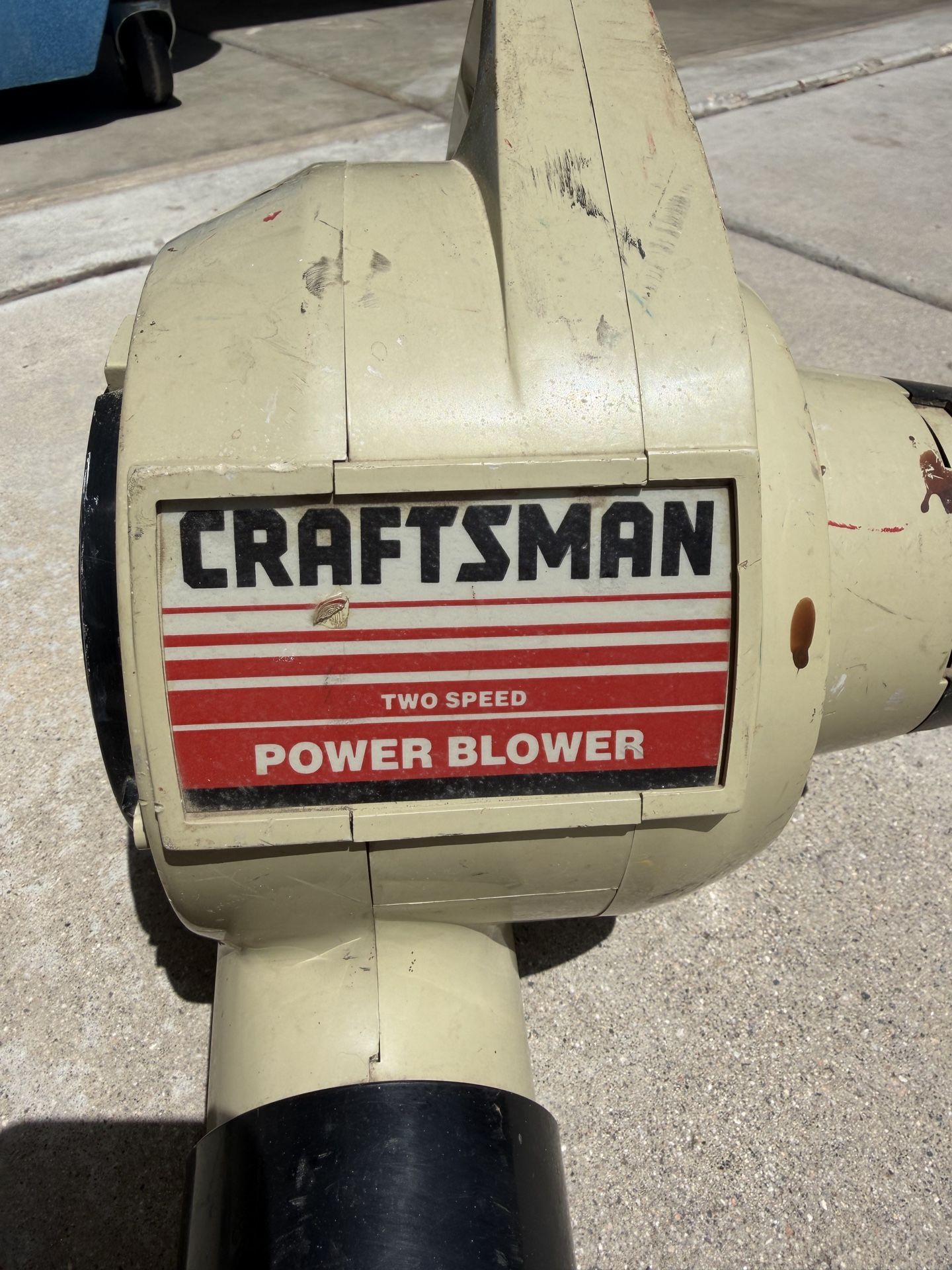 Craftsman lawn blower