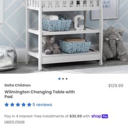 DELTA CHANGING TABLE 