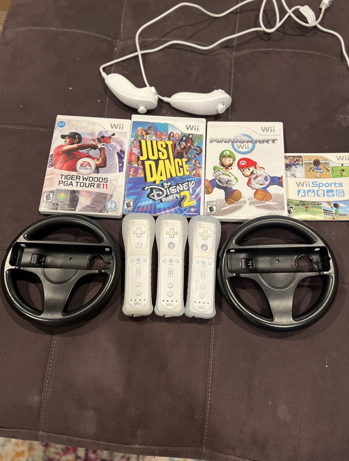 Wii Nintendo Games And Remotes