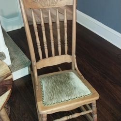 Antique Rocking Chair 100 Year Old 