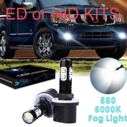 Led Headlight Bulbs - Hid Conversion Kit - Lights For Any Vehicle Bulb Size 6k White 8k Blue Purple 9006 Chevy Armada Nissan Titan Silverado H11 880 H