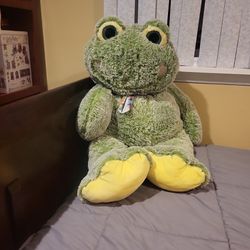 Big Stuffed Animal Frog