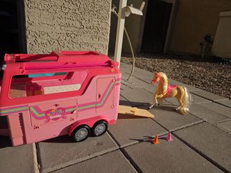 Barbie Horse and Trailer
