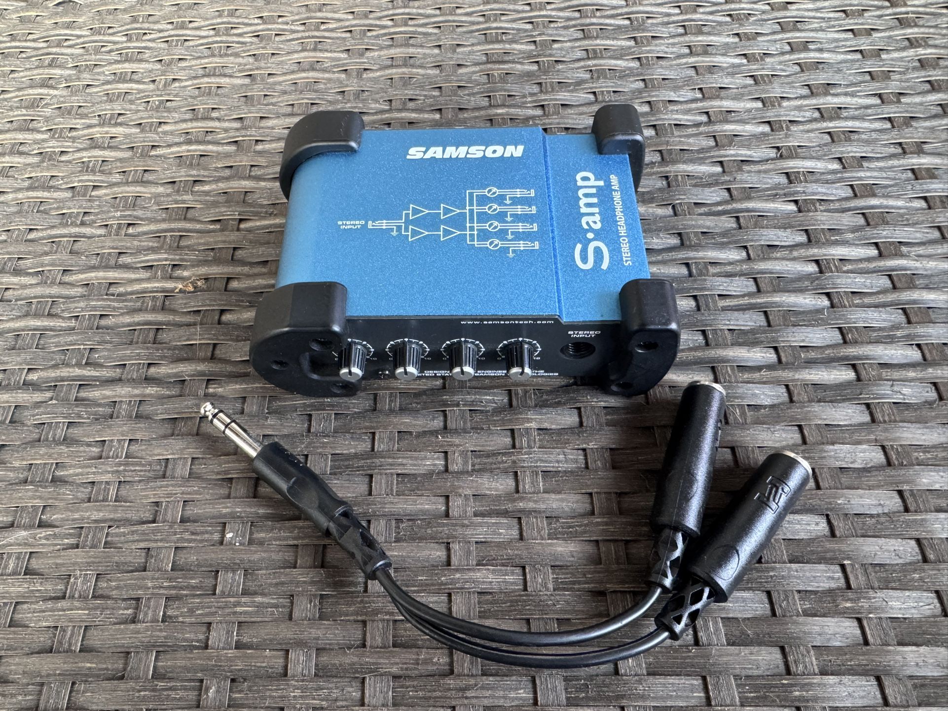 Samson S-Amp S Class Mini Stereo Headphone Amplifier