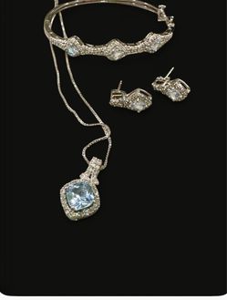 “PSOB SIM AQUA 3 PCSET” jewelry set