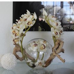 Orchid Arrangement in Vase