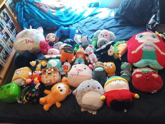 Bunch of plushies