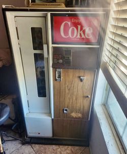 Vintage coke machine