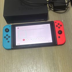 Nintendo Switch With Dock, Charger + HDMI