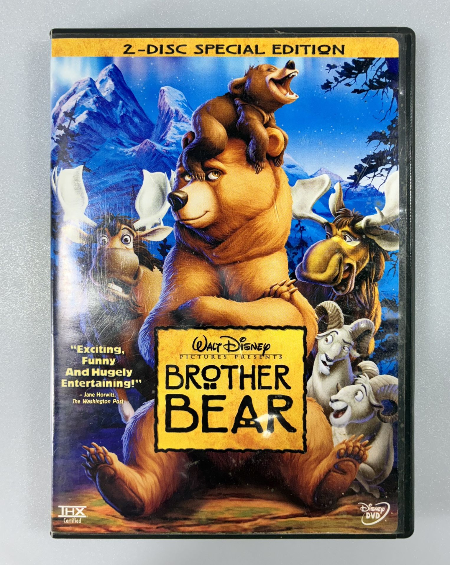 Brother Bear Two-Disc Special Edition Vintage Walt Disney 1999 DVD Tested