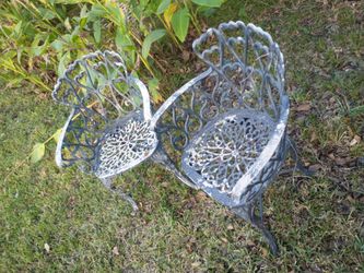 Antique cast chairs