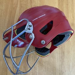 Under Armour Batters Helmet & Faceshield 
