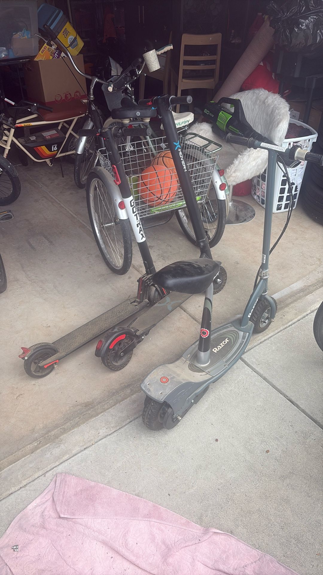 3 Electric Scooters For Sale