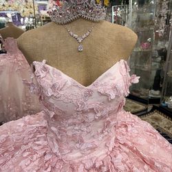 Vestido Rosita de Quinceañera 💞🌸