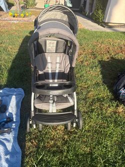 Two seater baby stroller